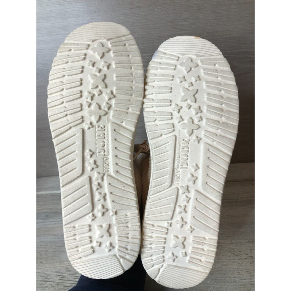 HEY DUDE WENDY CORDUROY CREAM Lightweight Slip-On Women’s Shoe Sz 8 - Picture 5 of 5